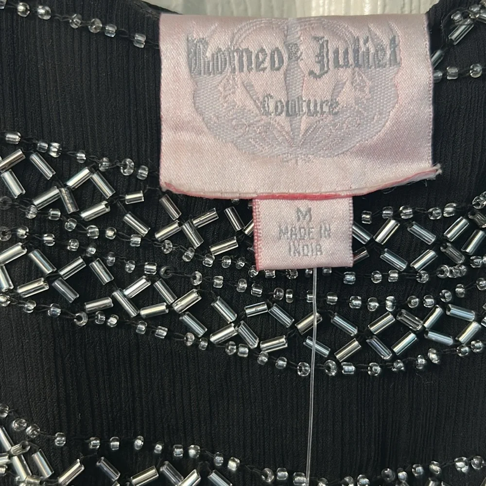 Romeo and Juliet Couture Black Dress - Picture 4 of 6